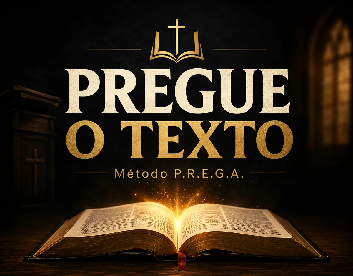 Capa do produto Pregue o Texto, Método P.R.E.G.A.