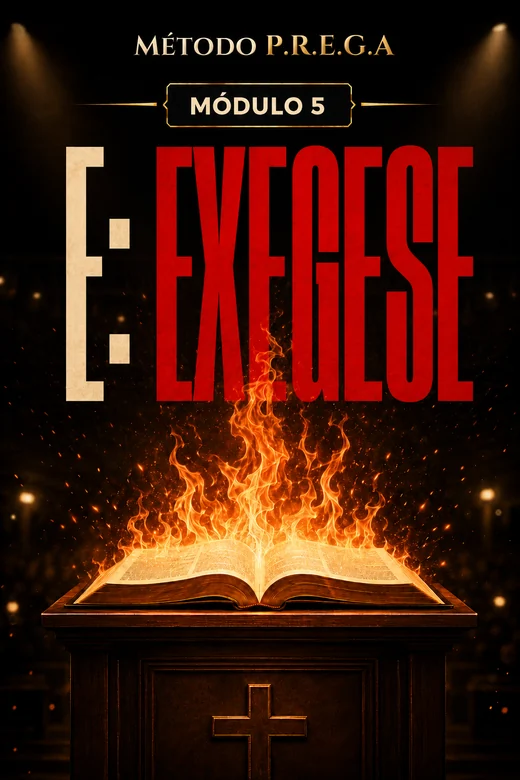 Capa do módulo 5, Exegese