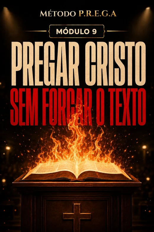 Capa do módulo 9, Pregar Cristo sem forçar o texto